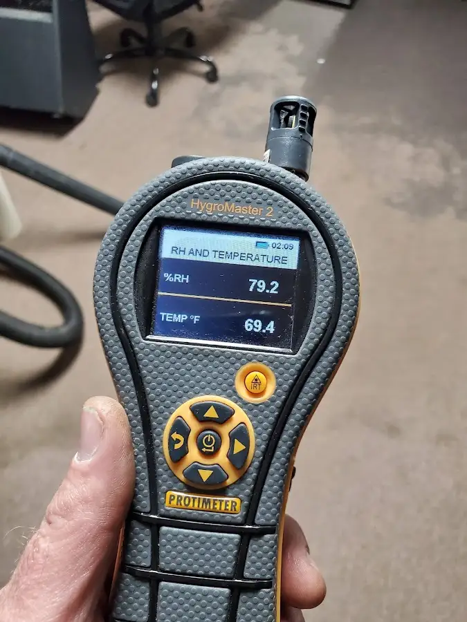 Moisture meter humidity assessment for Mold Remediation & Removal in Chelsea